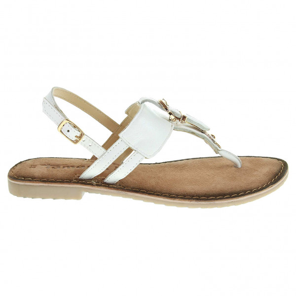 detail Tamaris dámské sandály 1-28160-38 bílé