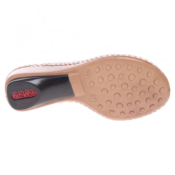 detail Dámske sandále Rieker 66177-31 rosa
