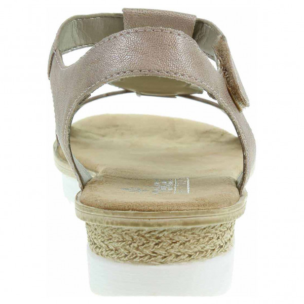detail Dámske sandále Rieker 63184-62 beige