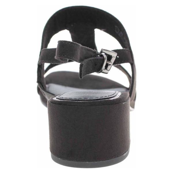 detail Marco Tozzi společenské sandále 2-28202-20 black