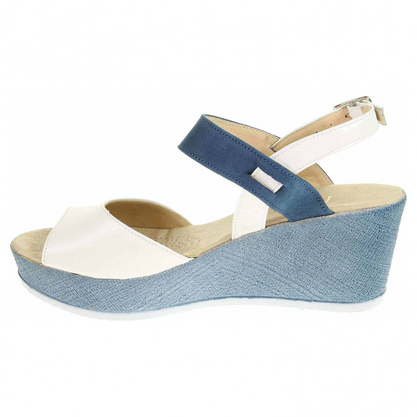 detail Dámske sandále J 3925 bílá-modrá