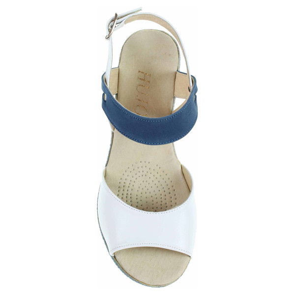 detail Dámske sandále J 3925 bílá-modrá