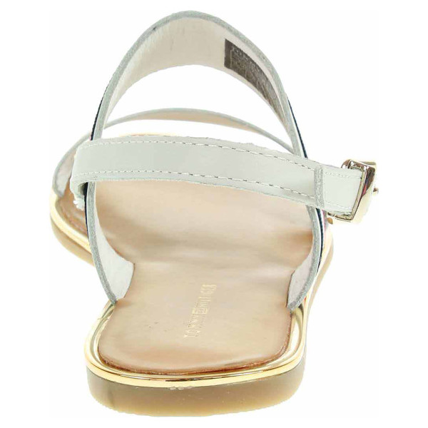 detail Dámske sandále Tommy Hilfiger FW0FW02811 whisper white