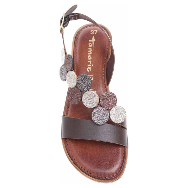 detail Dámske sandále Tamaris 1-28139-22 mocca comb