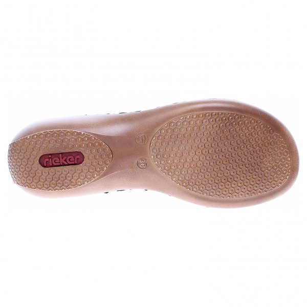 detail Dámske sandále Rieker 65969-42 grau kombi