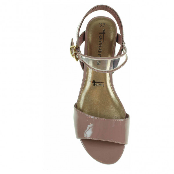 detail Dámske sandále Tamaris 1-28255-32 mauve patent