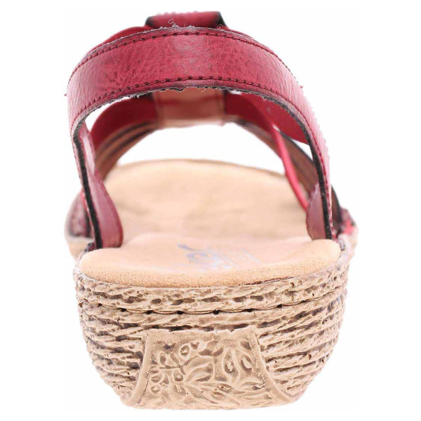 detail Dámske sandále Rieker 65869-35 rot