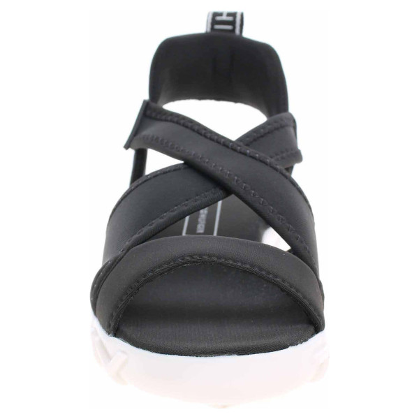 detail Dámske sandále Tommy Hilfiger FW0FW04107 990 black