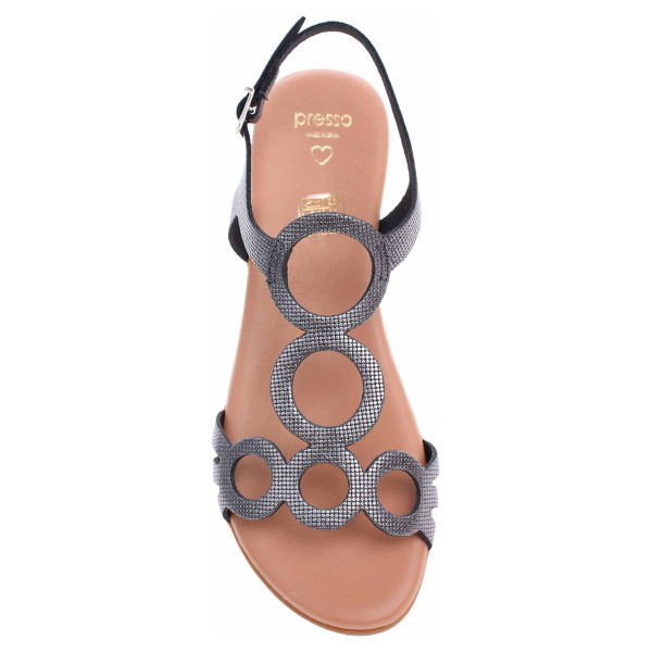 detail Dámske sandále Presso 4-4009 fancy plomo