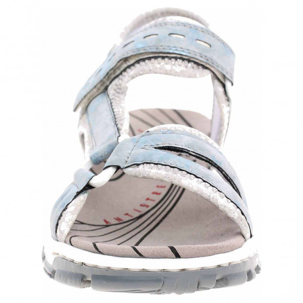 detail Dámske sandále Rieker 68879-12 blau
