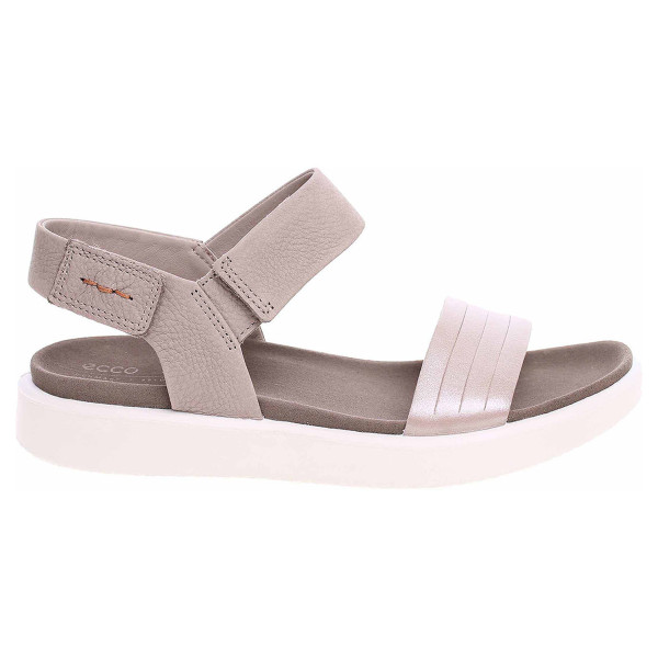 detail Dámske sandále Ecco Flowt W 27360351386 moon rock silver-warm grey metallic