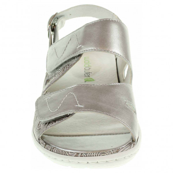 detail Dámske sandále Waldläufer 642001 207331 stein taupe