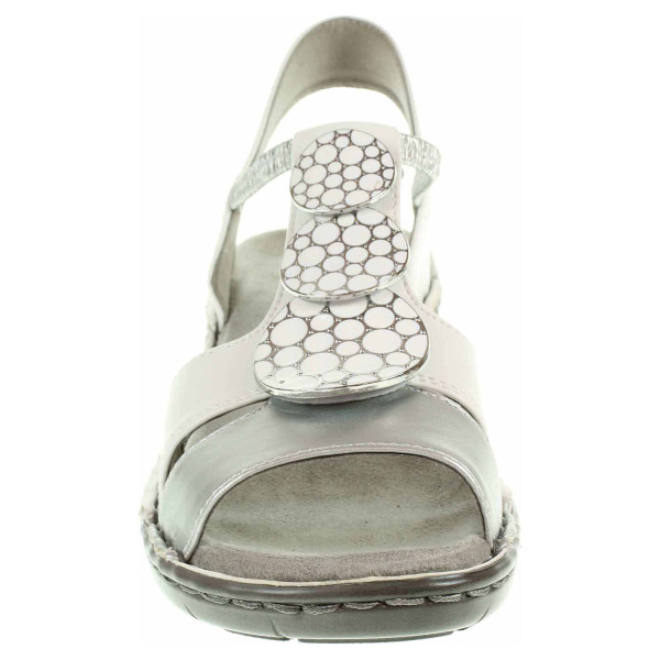 detail Dámske sandále Ara 22-57287-73 argento-weiss