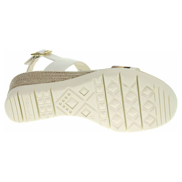 detail Dámske sandále Tamaris 1-28077-32 white comb