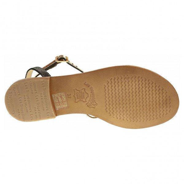 detail Dámske sandále Les Tropeziennes 19022 Hirondel black shiny