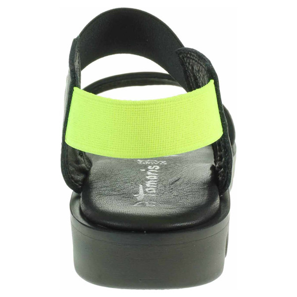detail Dámske sandále Tamaris 1-28170-24 black-neon