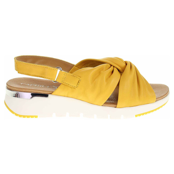 detail Dámske sandále Caprice 9-28710-34 sunflower softnappa