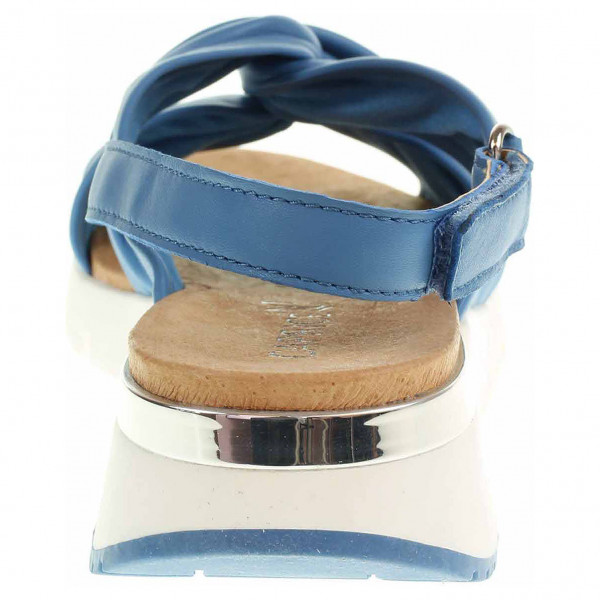 detail Dámske sandále Caprice 9-28710-34 blue softnappa