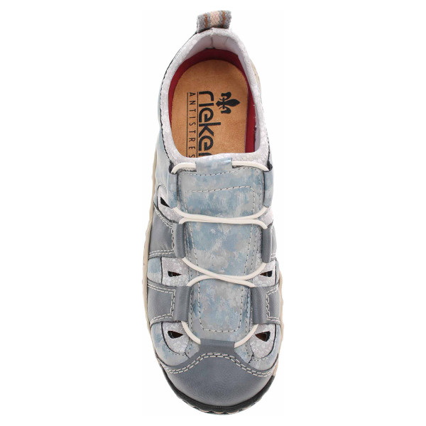 detail Dámske sandále Rieker L0561-12 blau