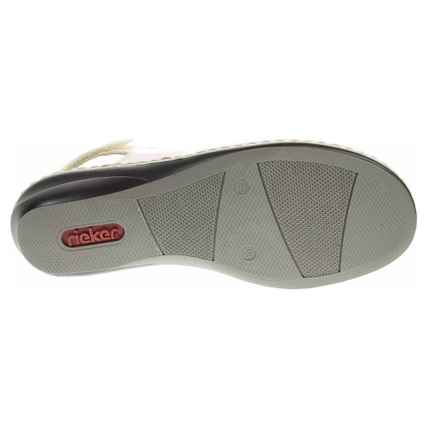 detail Dámske sandále Rieker 47767-80 weiss