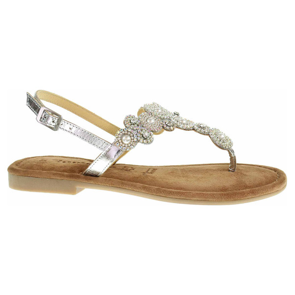 detail Dámske sandále Tamaris 1-28183-26 silver glam