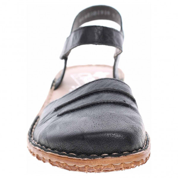 detail Dámske sandále Rieker M0954-00 schwarz