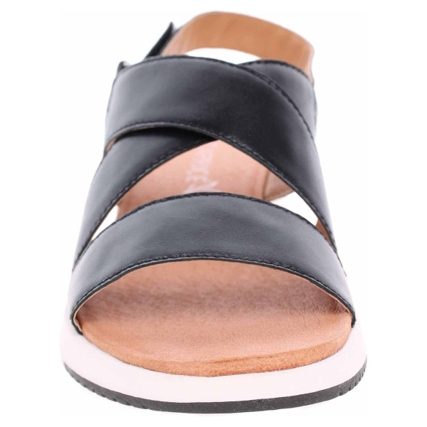 detail Dámske sandále Caprice 9-28700-24 black metallic