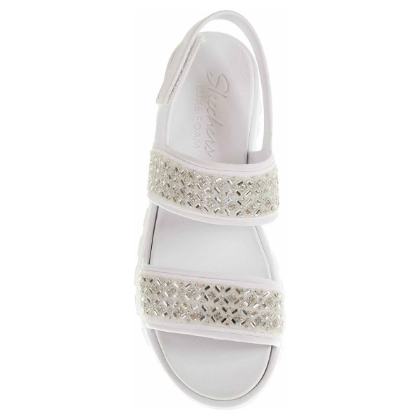 detail Skechers Footsteps - Glam Party white