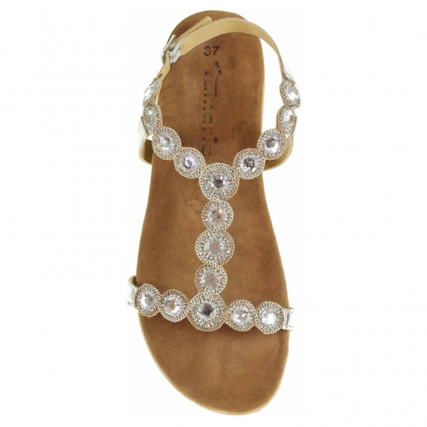 detail Dámske sandále Tamaris 1-28241-24 silver glam