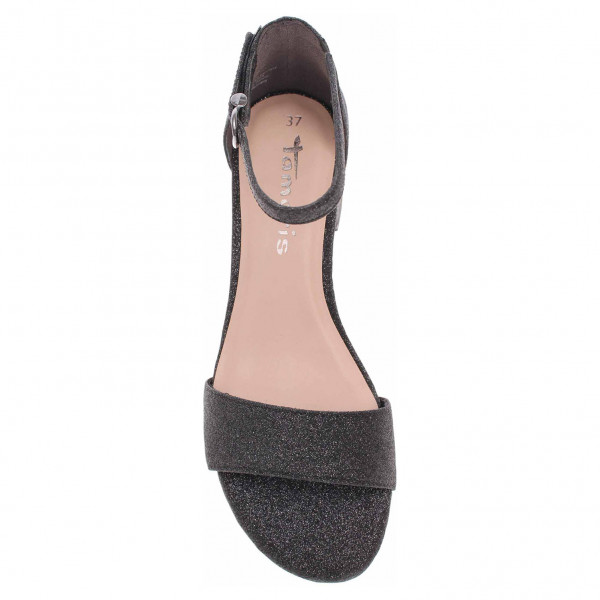 detail Dámska spoločenské topánky Tamaris 1-28271-37 black glam