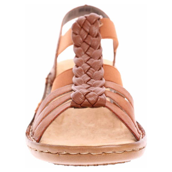 detail Dámske sandále Rieker 60809-24 braun