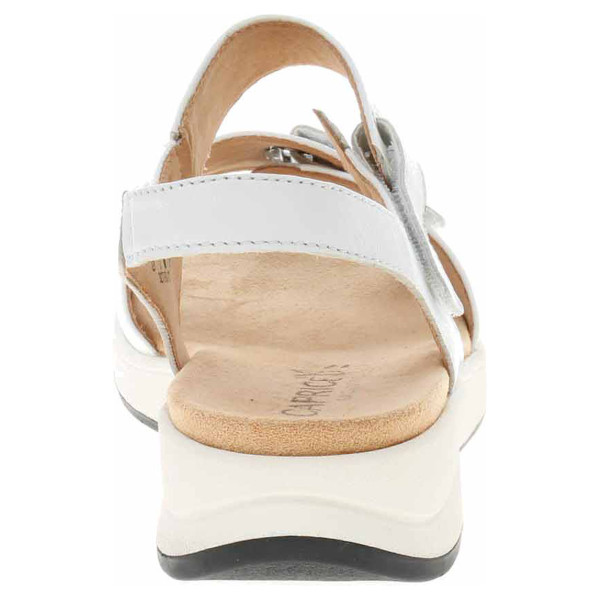 detail Dámske sandále Caprice 9-28254-28 white nappa