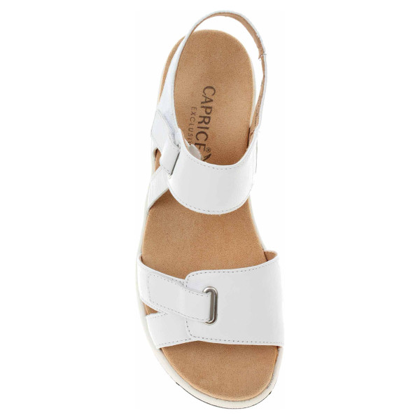detail Dámske sandále Caprice 9-28254-28 white nappa