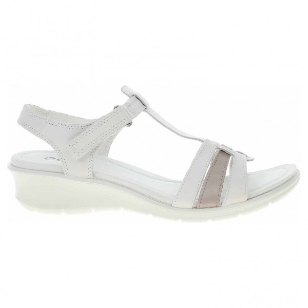 detail Dámske sandále Ecco Finola Sandal 27041360017 white/metallic grey rose