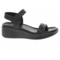 náhled Dámske sandále Ecco Flowt Wedge LX W 27330351052 black-black