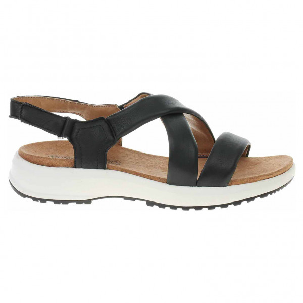 detail Dámske sandále Caprice 9-28715-28 black softnappa