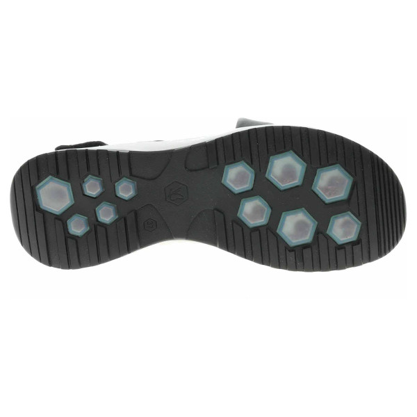 detail Dámske sandále Caprice 9-28715-28 black softnappa