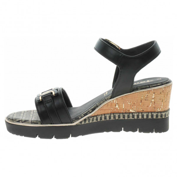 detail Dámske sandále Tamaris 1-28702-20 black