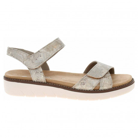 Dámske sandále Remonte D2049-62 beige kombi
