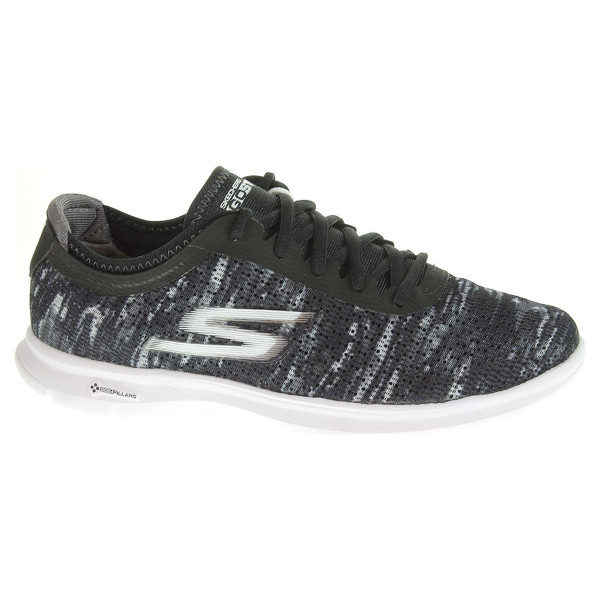 detail Skechers Go Step black-white