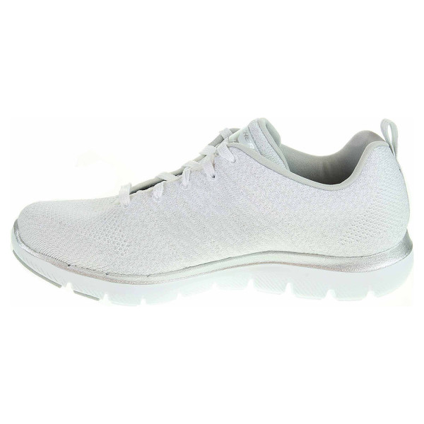 detail Skechers Flex Appeal 2.0 - Opening Night white-silver