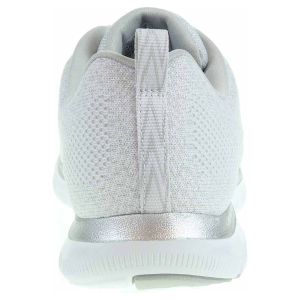 detail Skechers Flex Appeal 2.0 - Opening Night white-silver