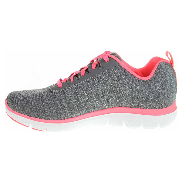 detail Skechers Flex Appeal 2.0 gray-coral