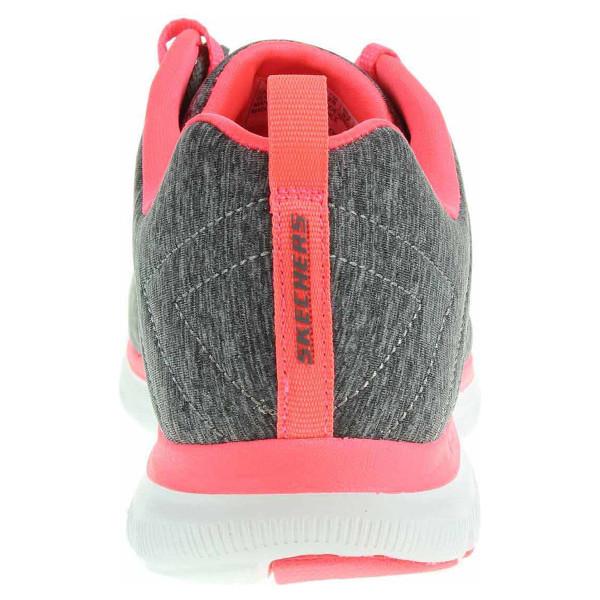 detail Skechers Flex Appeal 2.0 gray-coral