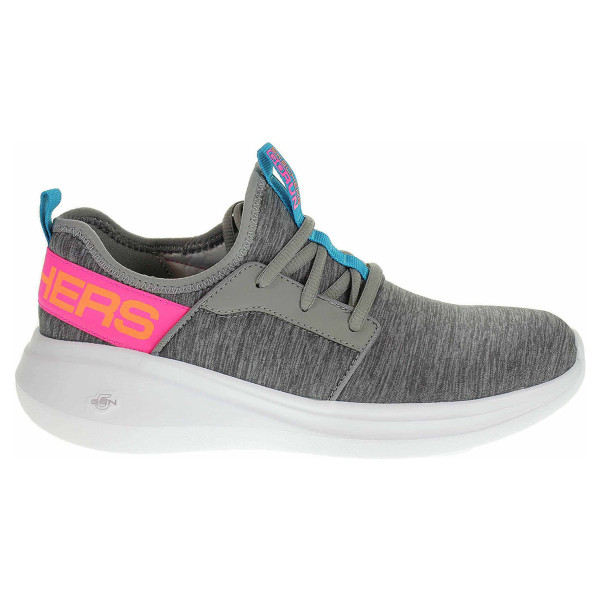 detail Skechers Go Run Fast - Lively gray-mt