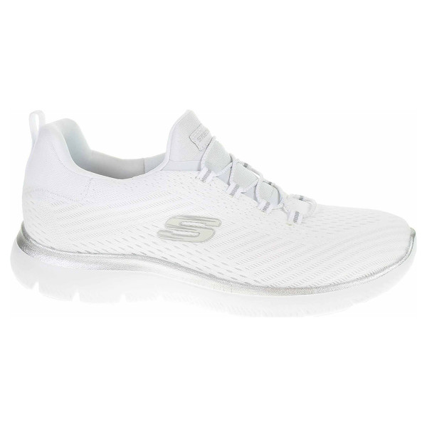 detail Skechers Summits - Fast Attraction white-silver