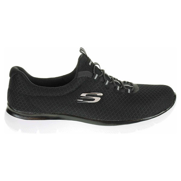 detail Skechers Summits black-white