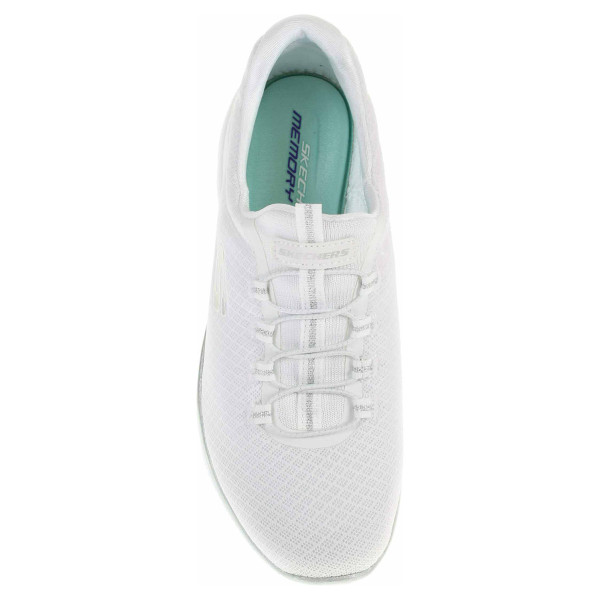 detail Skechers Summits white-silver