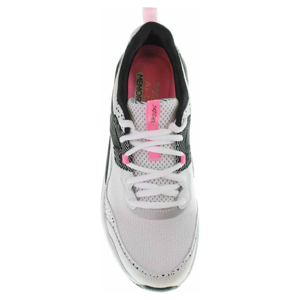 detail Skechers Mira - Big Praise white black pink