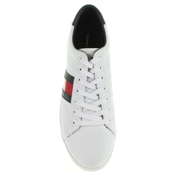 detail Tommy Hilfiger pánská obuv FM0FM01535 white